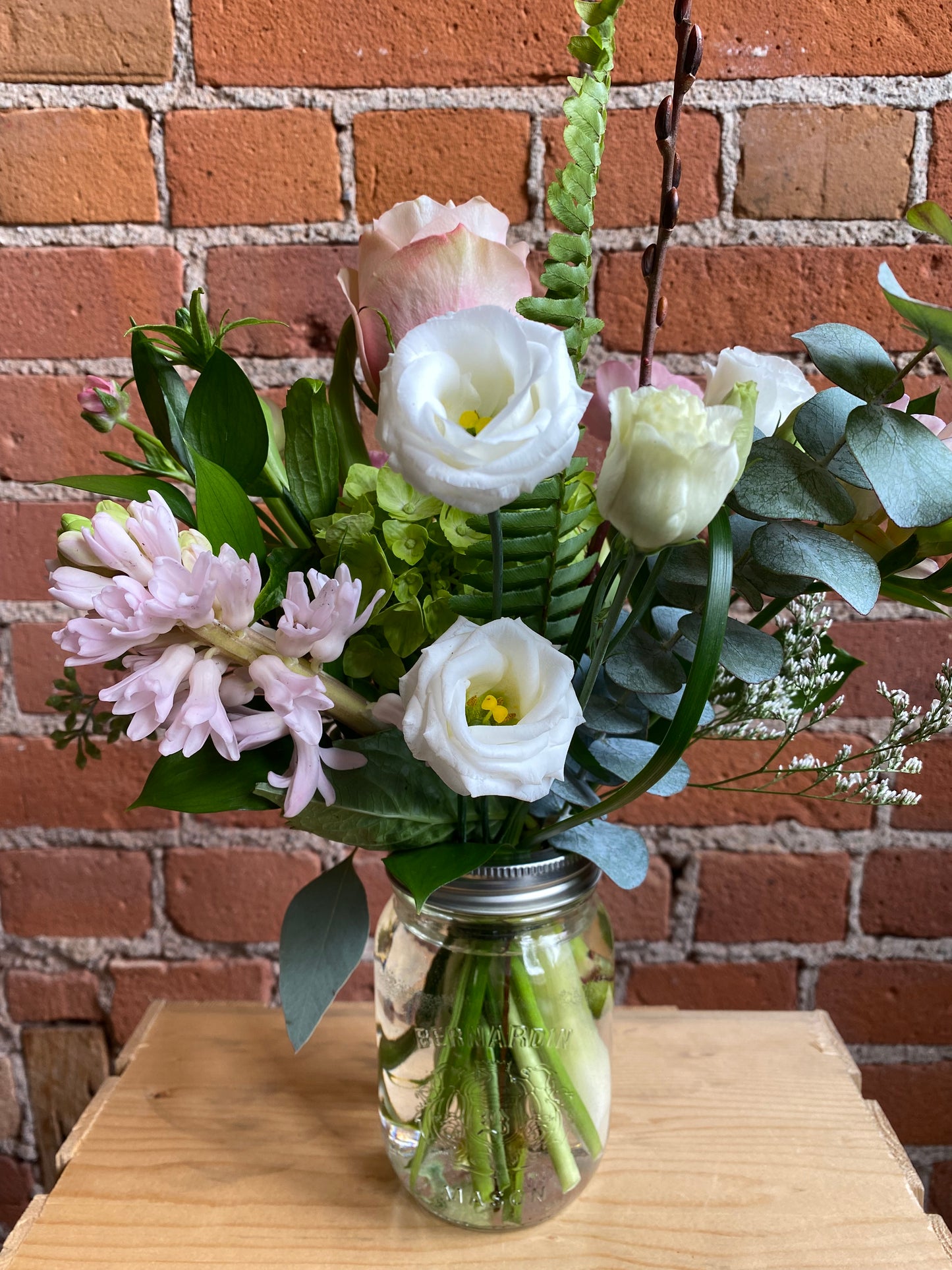 Mason Jar Arrangement