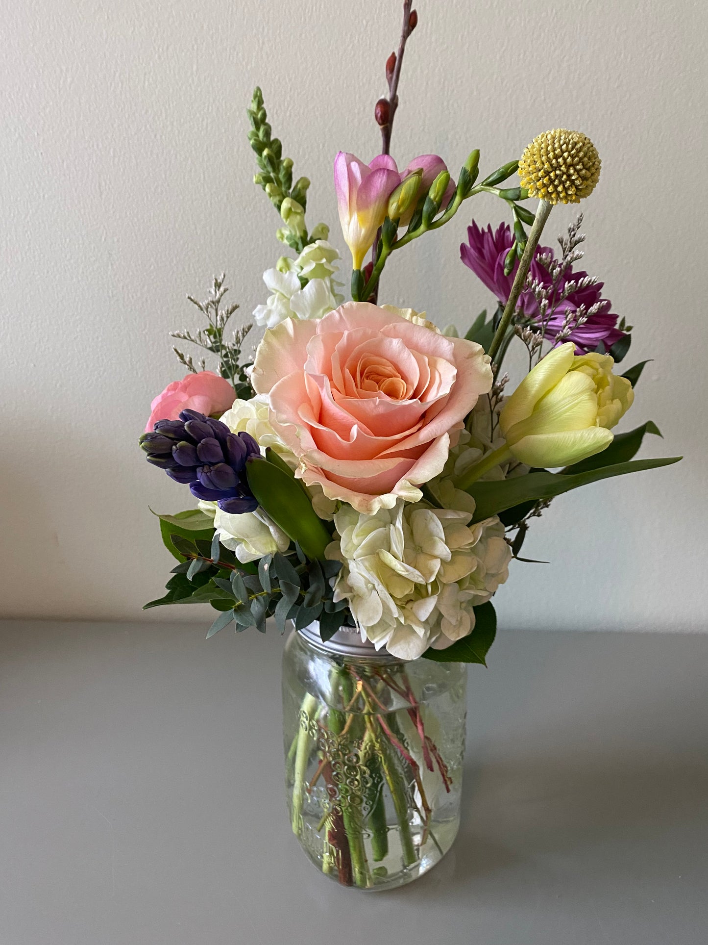 Mason Jar Arrangement