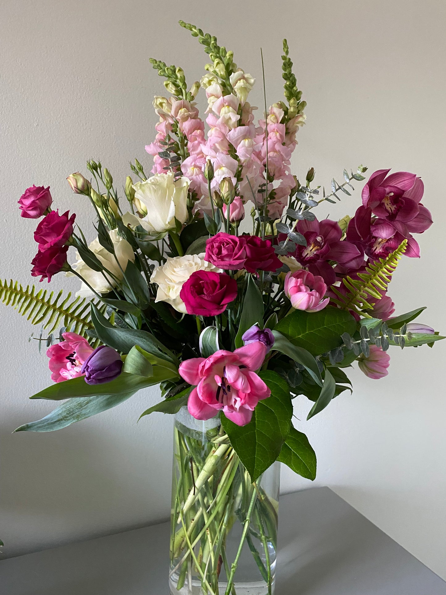 Tall and Elegant Classic Vase Arrangement