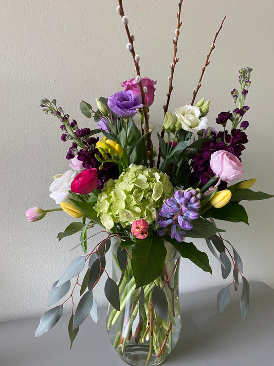 Tall and Elegant Classic Vase Arrangement